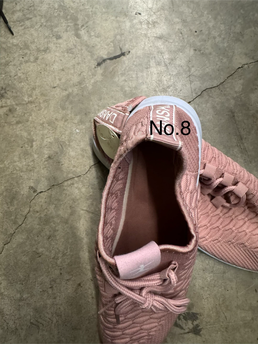 Danskin Now Pink Sneakers Size 8
