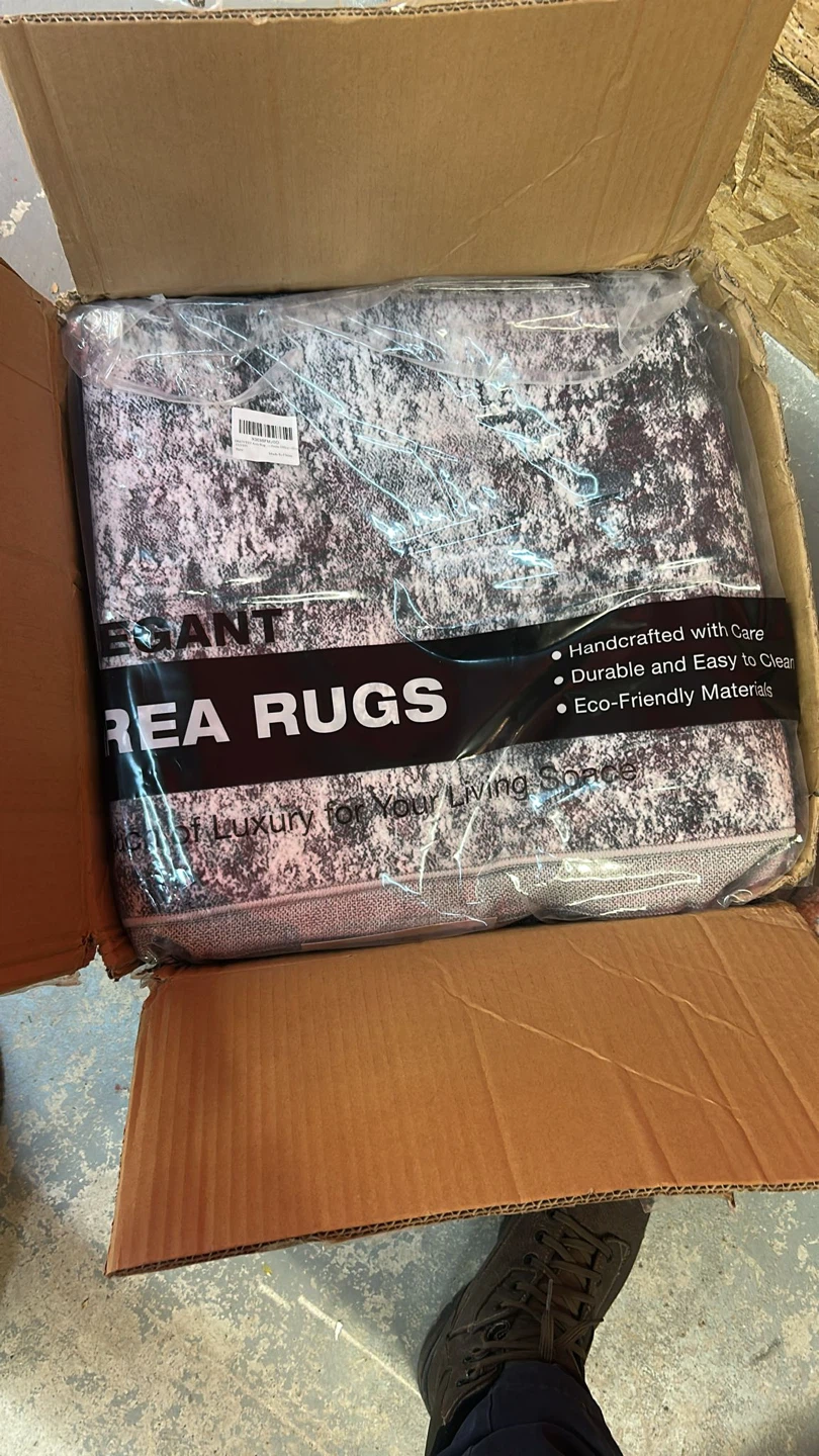 Elegant Area Rug - Grey/White - photo 3