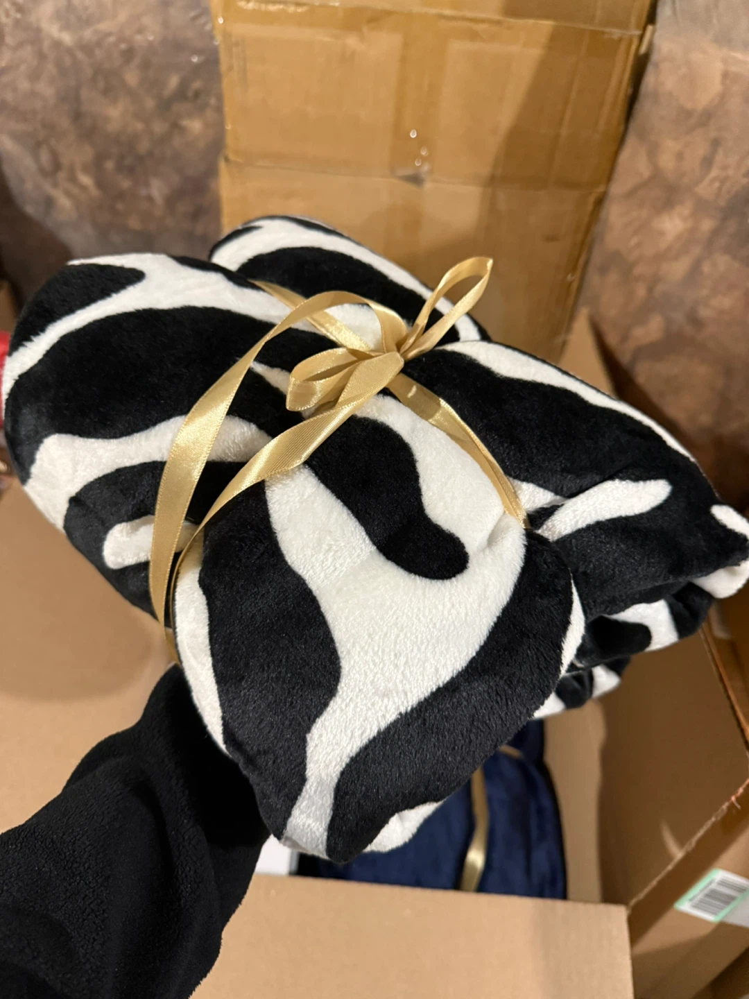 60x80” Large Throw Blanket Zebra Flannel 300 GSM - NEW