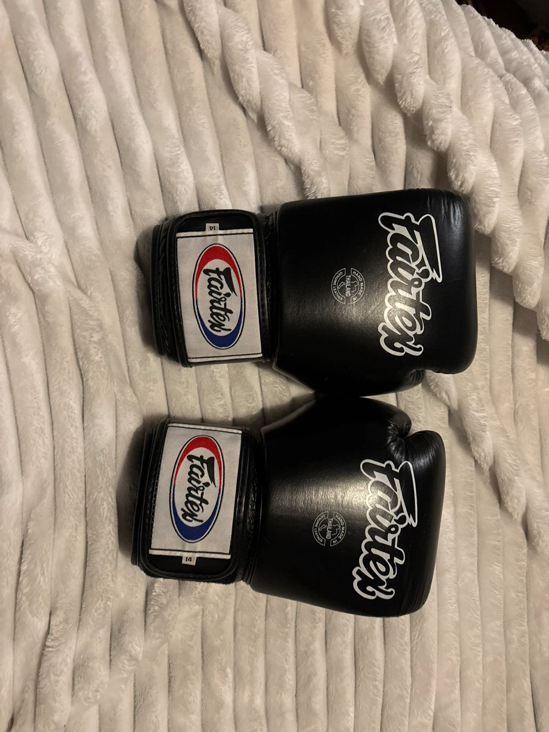 Fairtex Boxing Gloves, Black, 14 oz