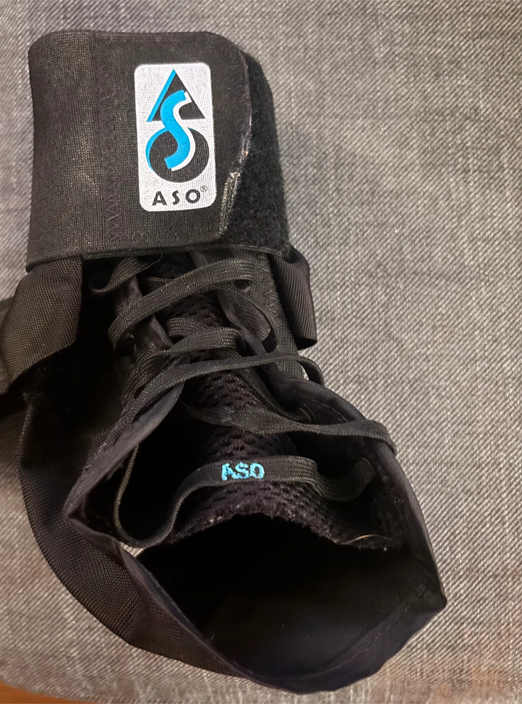ASO Ankle Stabilizer - Medium, Black - photo 3