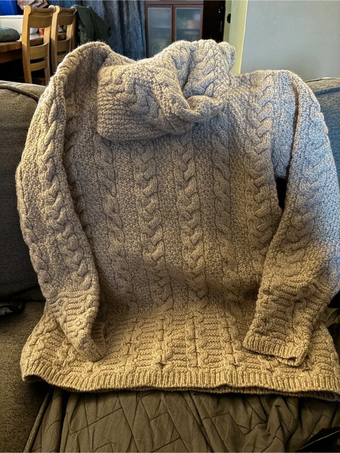 Inis Crafts Merino Wool Sweater - Size M - photo 3