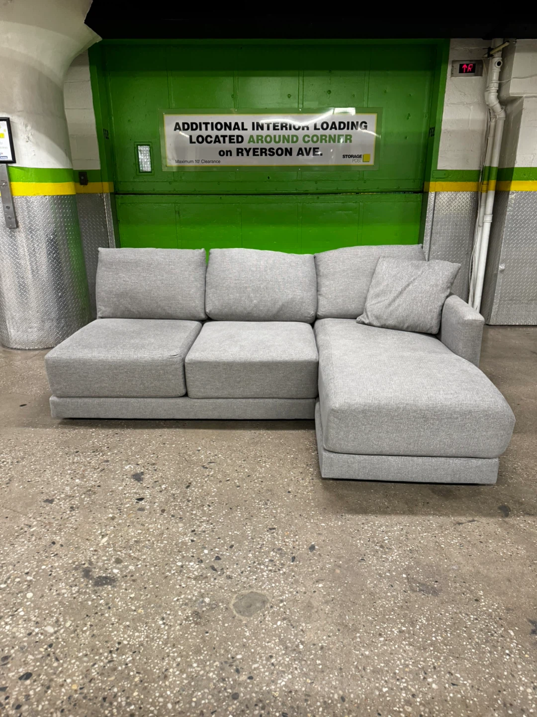 Crate & Barrel Gather 2-Piece Sectional Sofa – Free Delivery