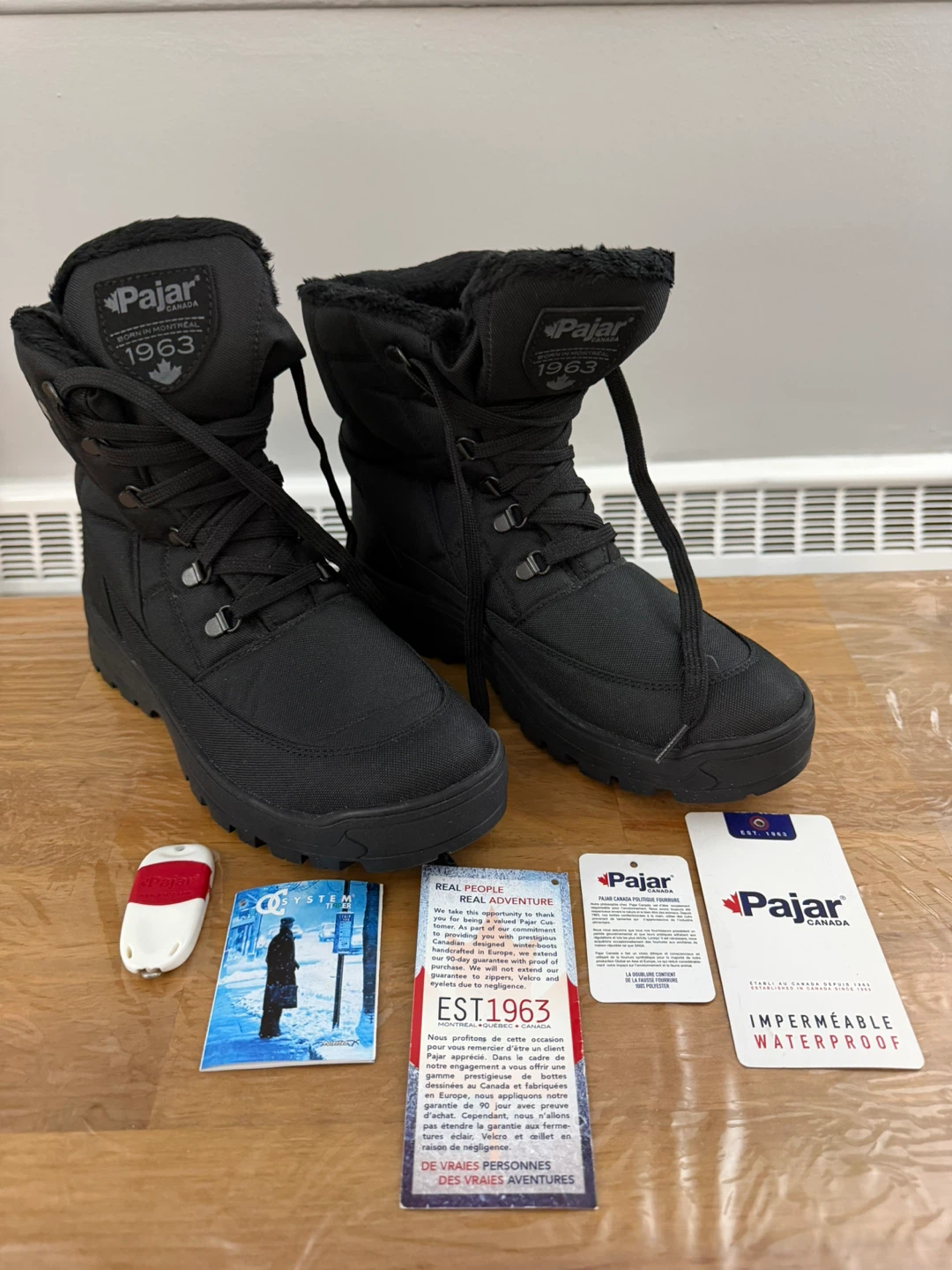 Pajar Black Waterproof Winter Boots - photo 2