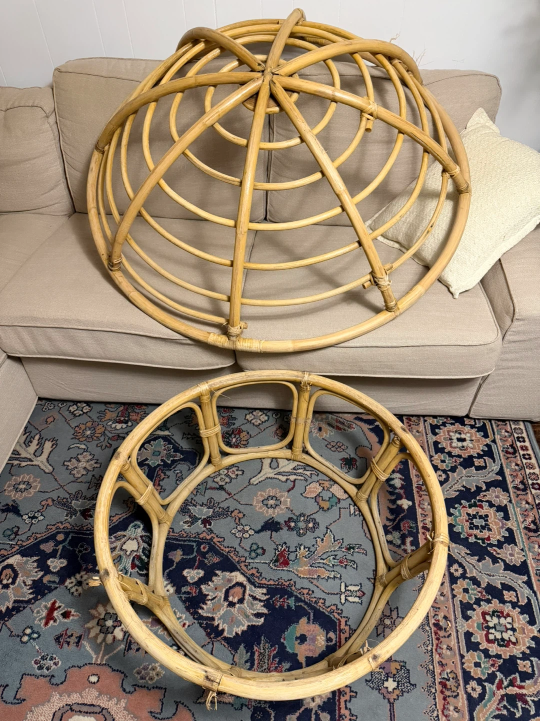 Papasan Chair with Cushion - photo 5
