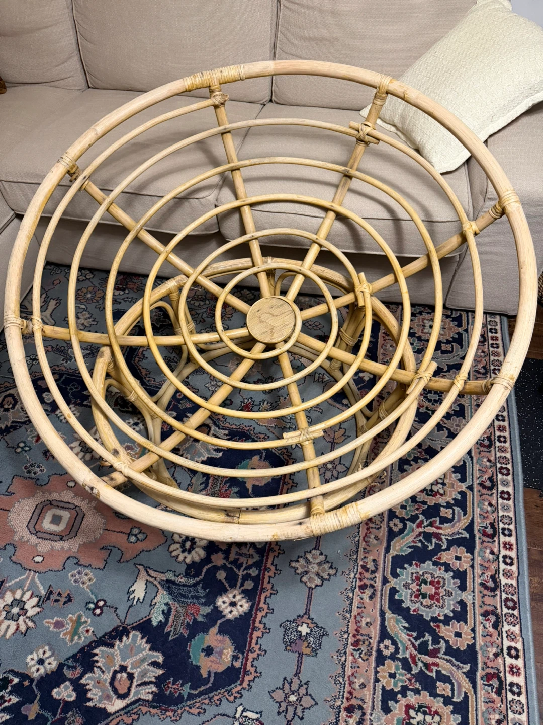 Papasan Chair with Cushion - photo 4