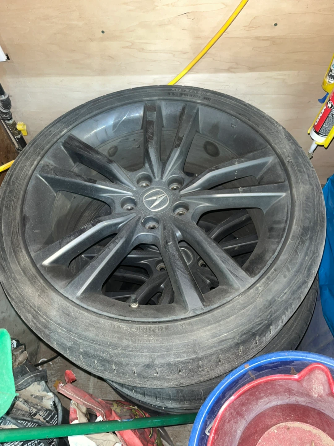 19” Acura TLX rims on tires set