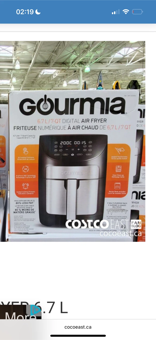 Gourmia Air Fryer 🥕 - photo 5