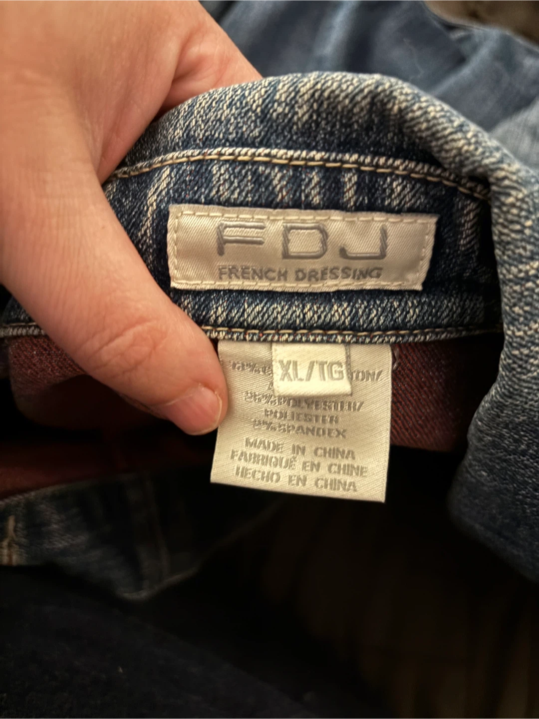 FDJ French Dressing Denim Jacket XL - photo 4