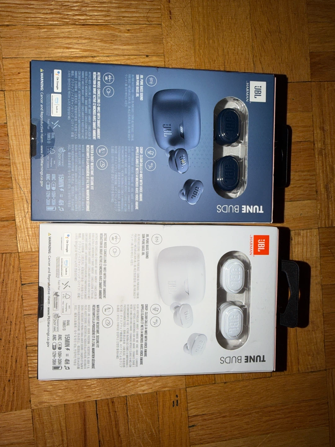 JBL Tune Buds - White & Blue - BRAND NEW SEALED - photo 2