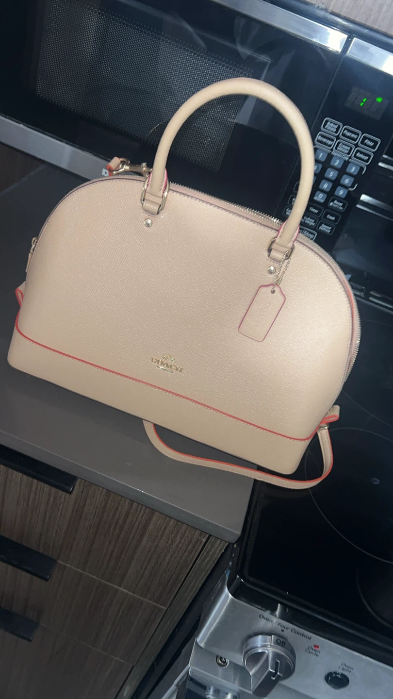 Coach Dome Satchel - Beige