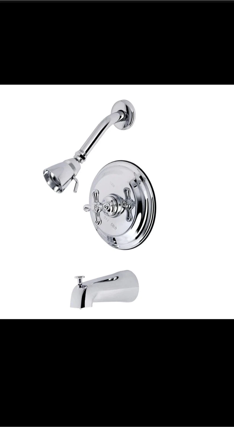 Kingston Brass Shower Faucet Set Polished Chrome - photo 3