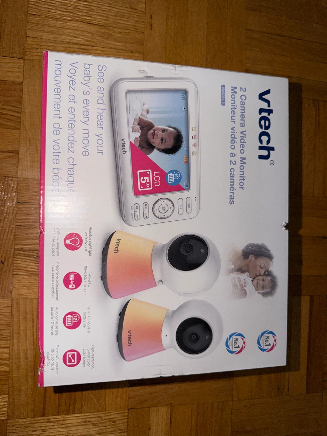 VTech 2 Camera Video Baby Monitor - BRAND NEW SEALED