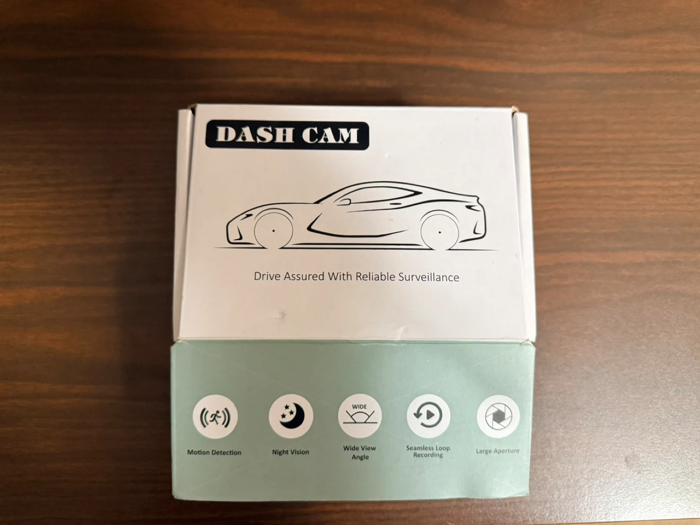 New D50 Dash Cam - 1080p with Built-in Battery