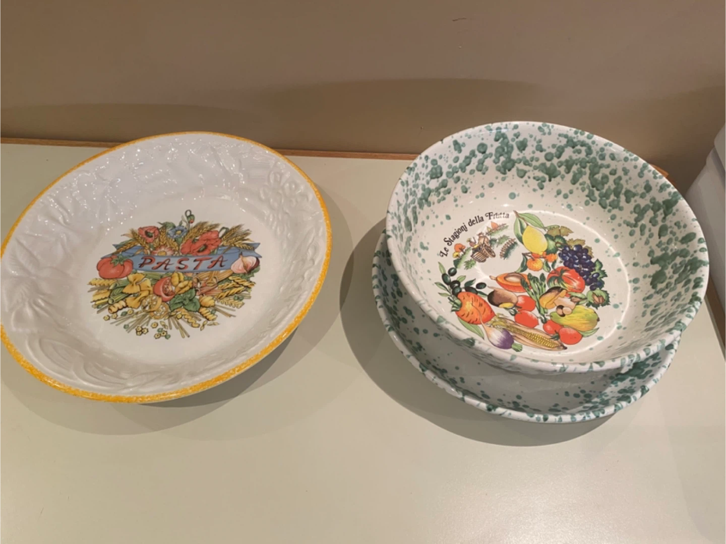 Italian Pasta & Fruit Bowls