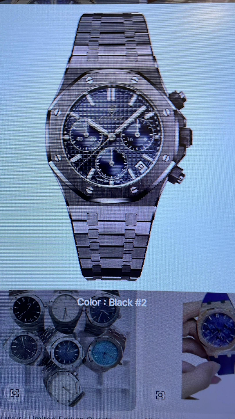 Luxury Limited Edition Quartz Watch - Black #2