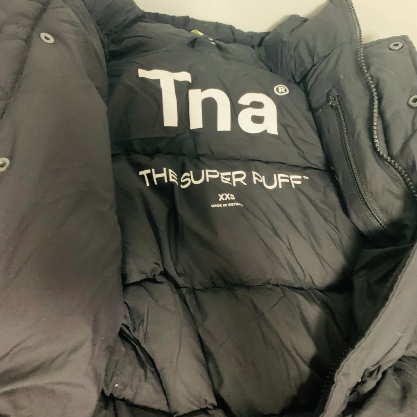 Tna Super Puff Black Puffer Jacket~XXS - photo 2