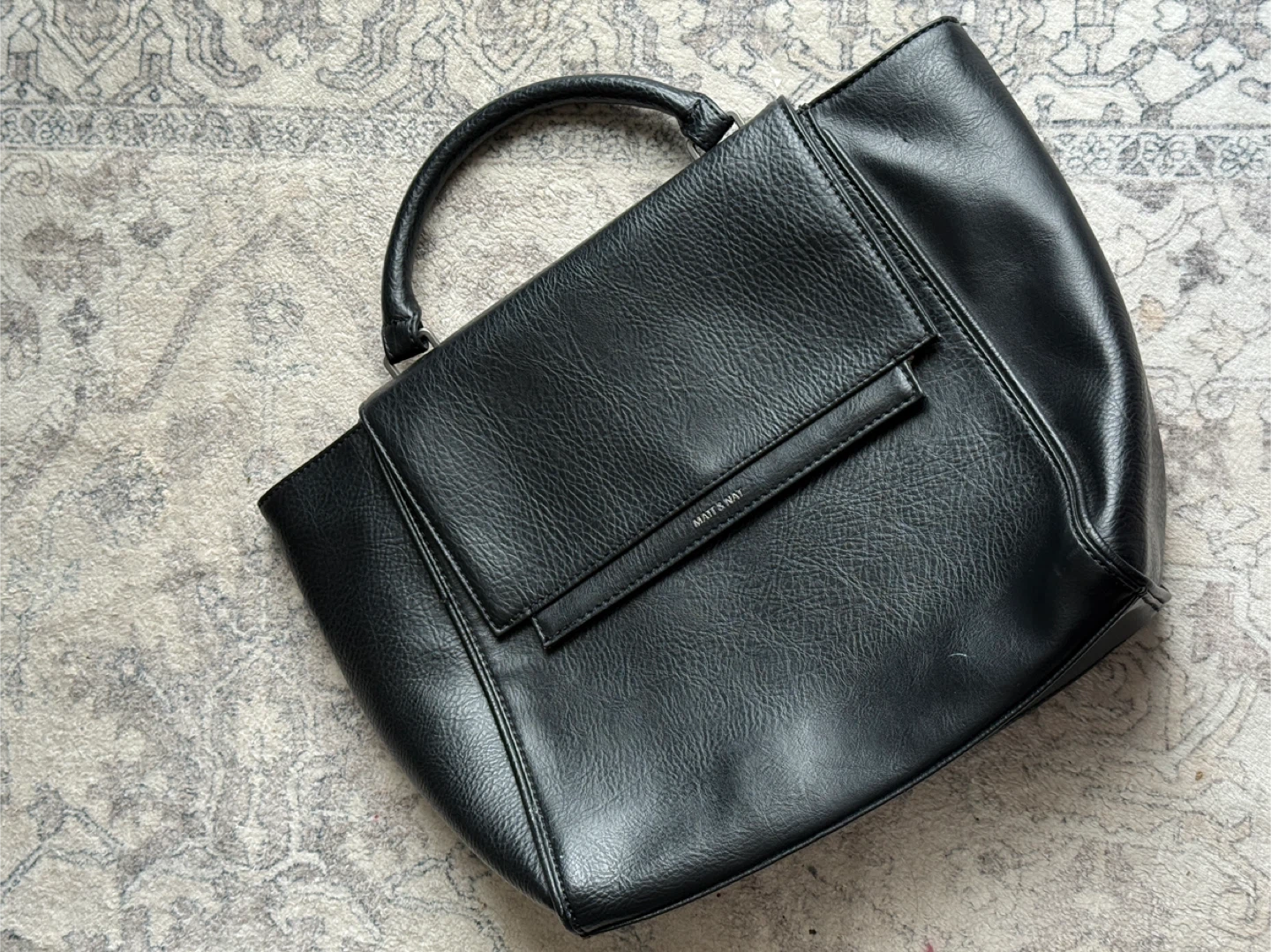 Matt & Nat Black Vegan Leather Handbag - photo 2