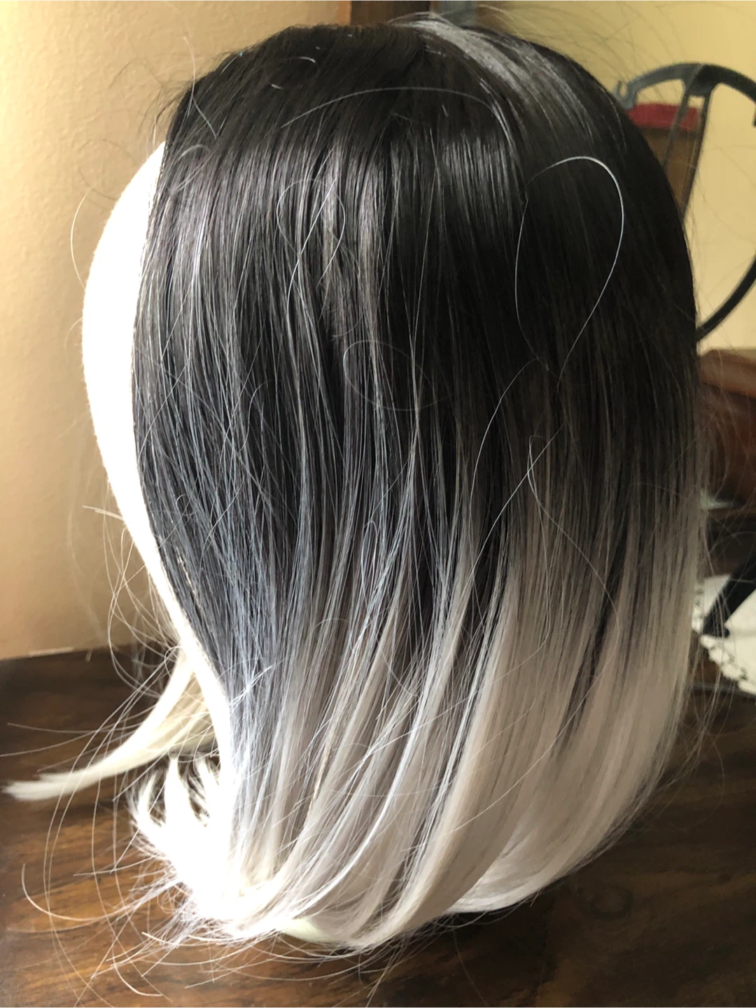 2 different style of black & grey wig - photo 3