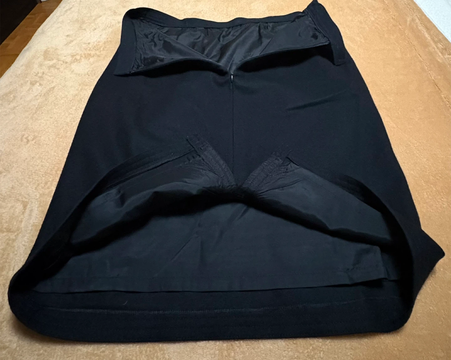Black Woollen Skirt - photo 3