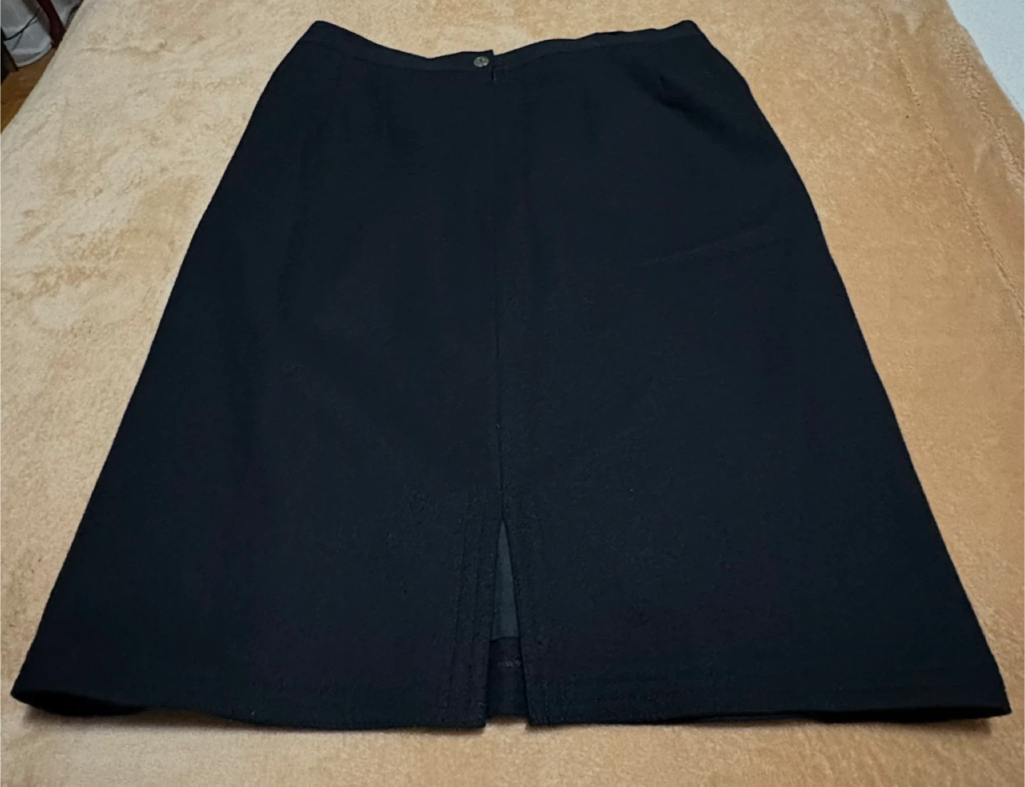 Black Woollen Skirt - photo 2
