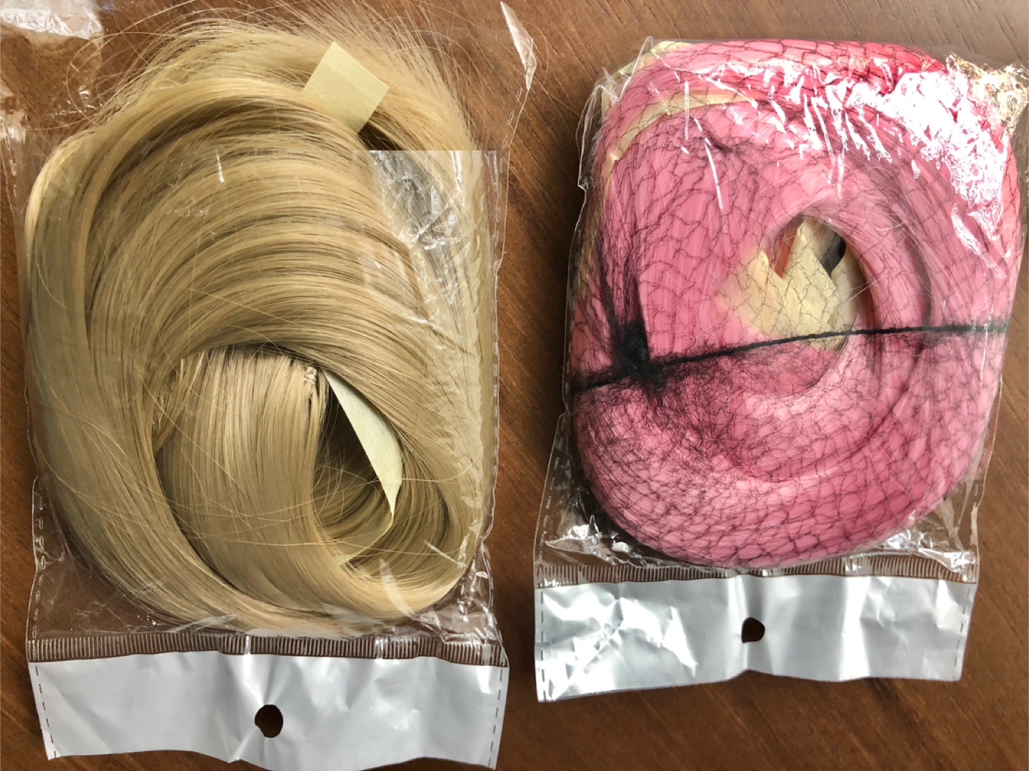 Blonde or pink hair extensions - photo 4