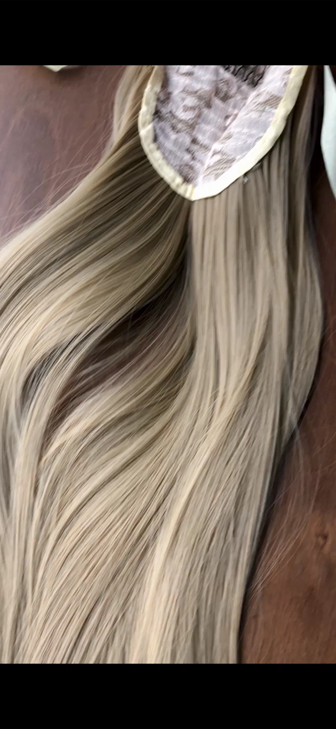 Blonde or pink hair extensions - photo 3