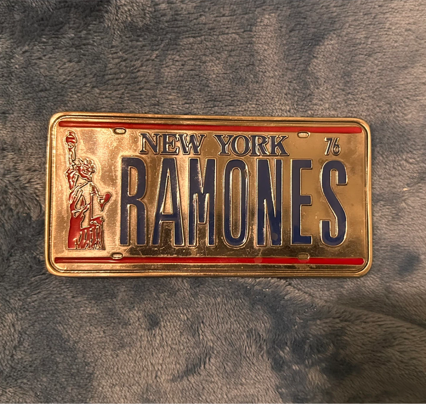 Ramones Belt Buckle - New York 76