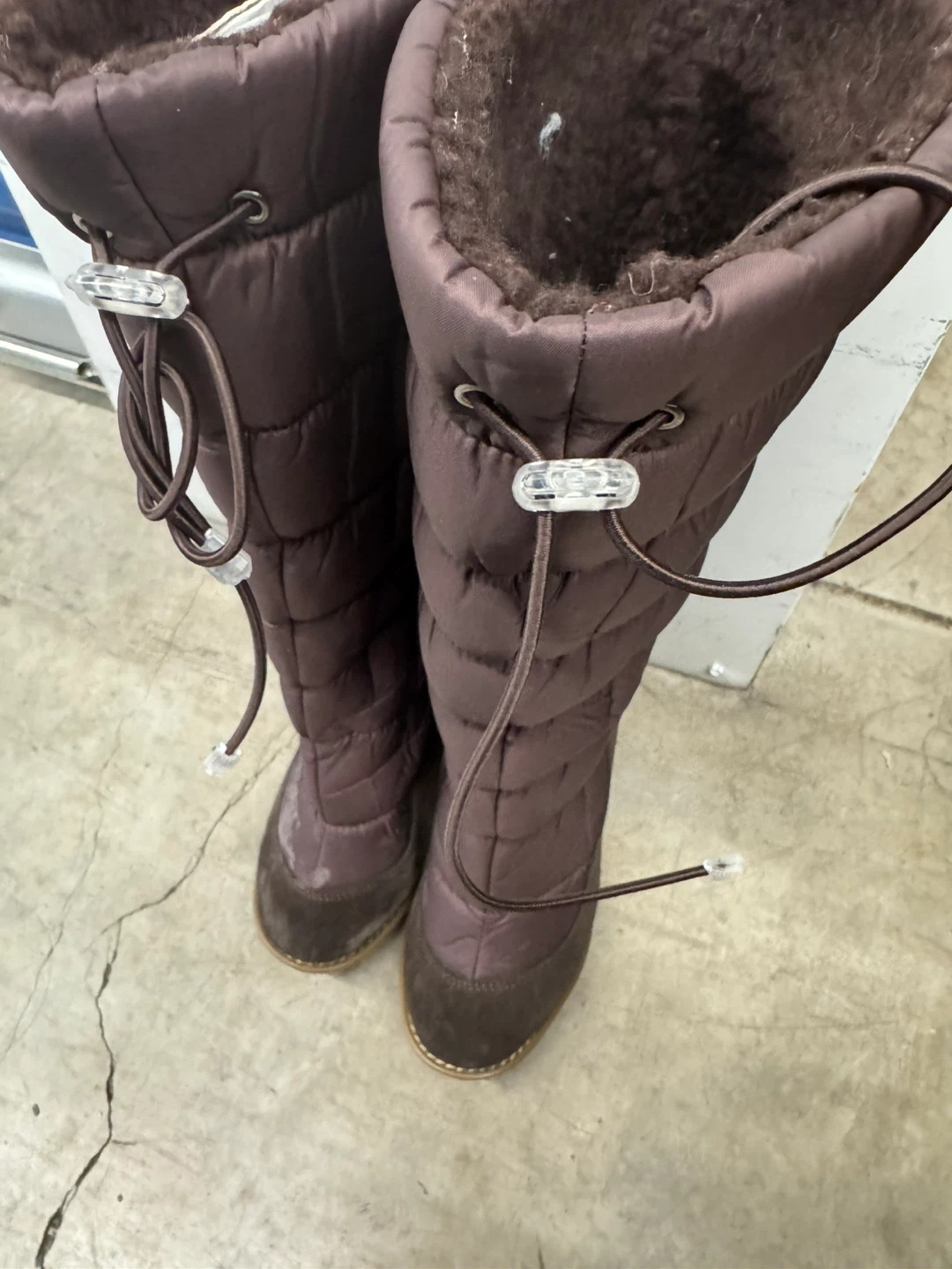 Brown Padded Winter Boots - photo 2