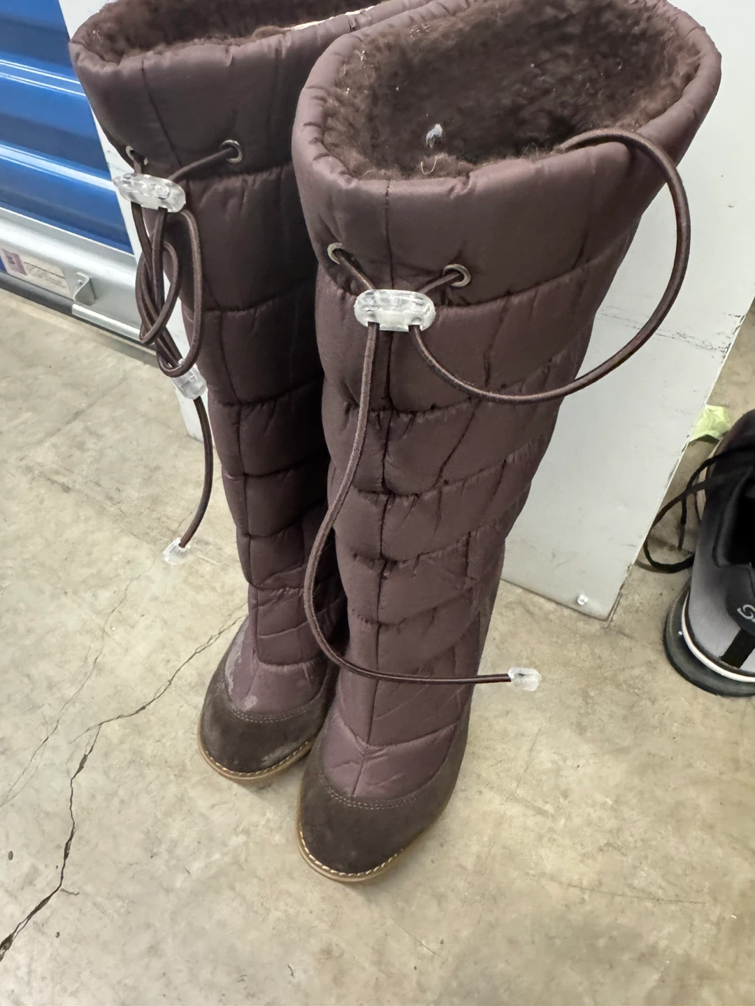 Brown Padded Winter Boots - photo 3