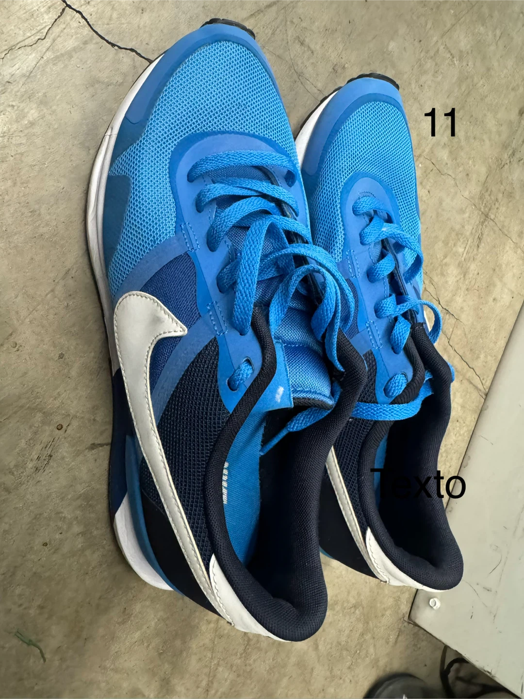 Nike Blue Running Shoes - Size 11