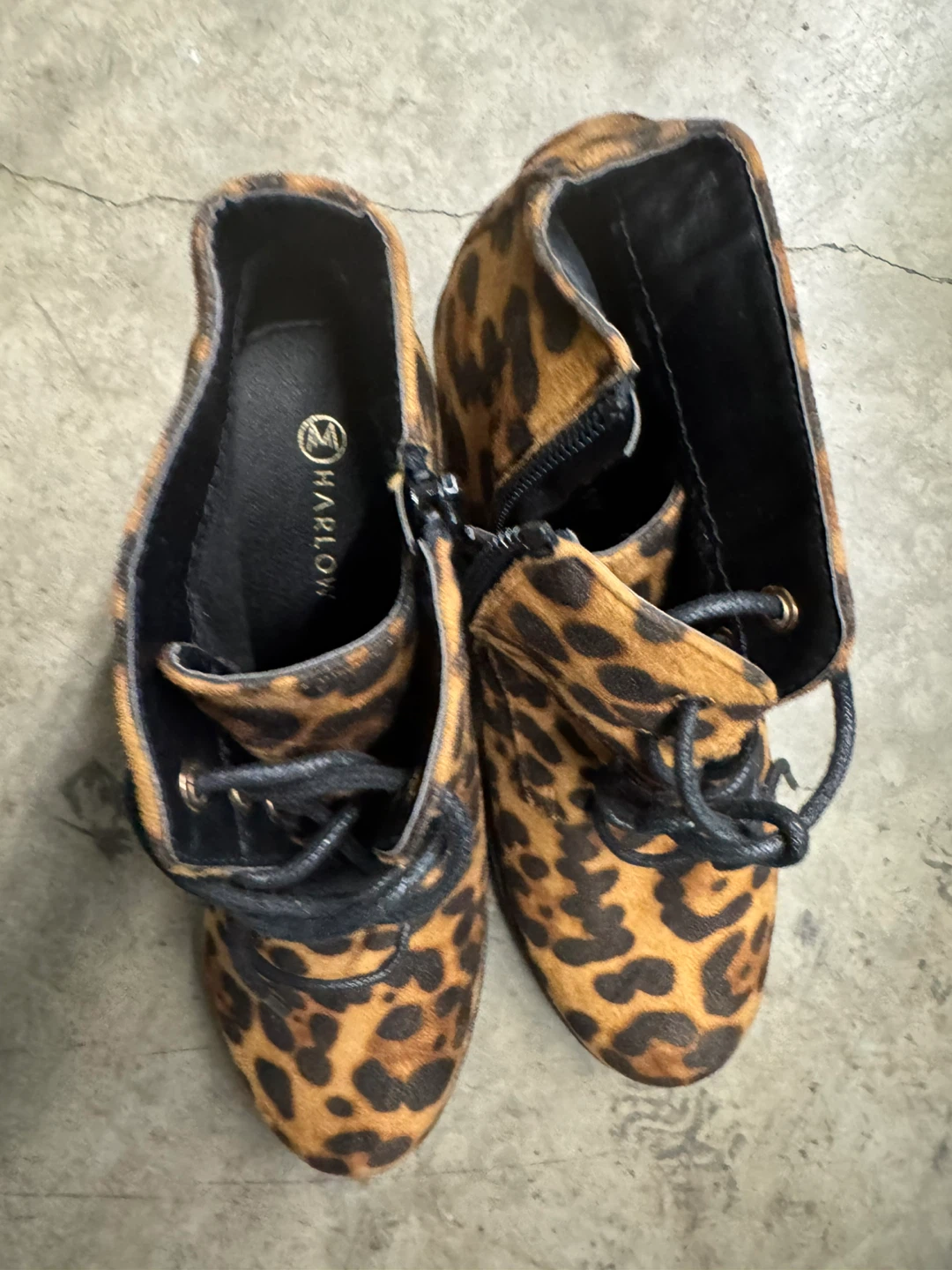 Harlow Leopard Print Ankle Boots - photo 3