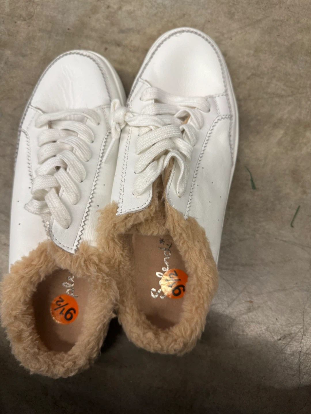 White Sneakers Size 9.5