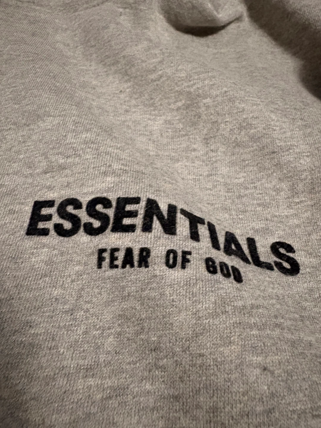 New Essentials Fear of God Hoodie - L Dark Oatmeal - photo 4