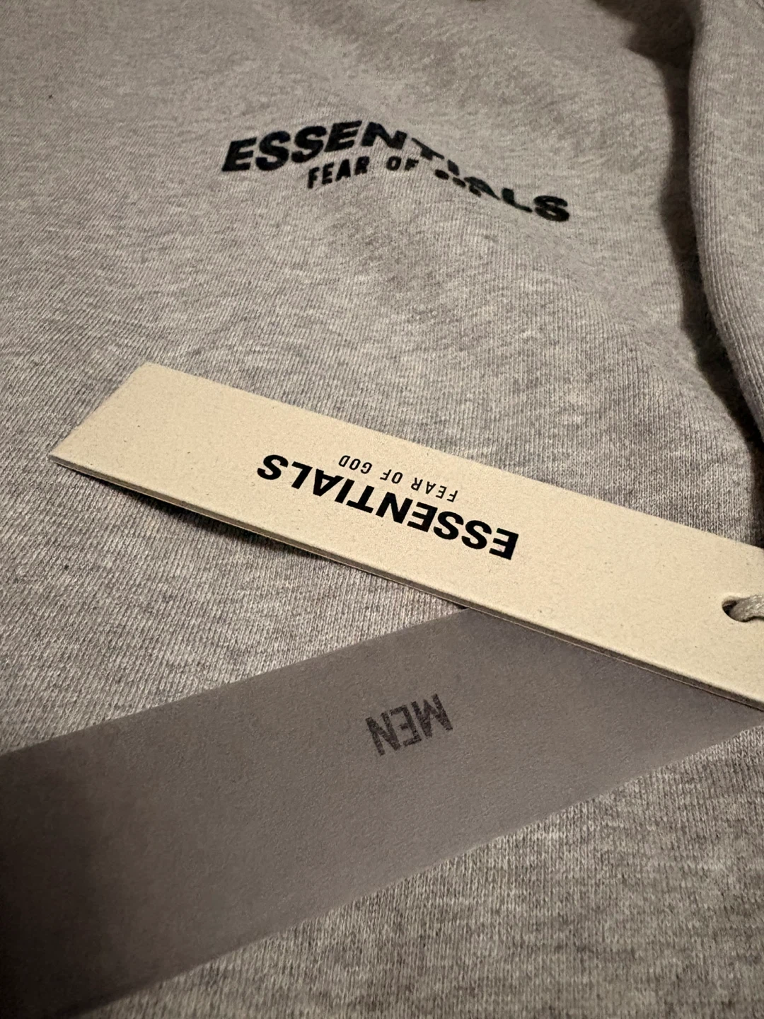 New Essentials Fear of God Hoodie - L Dark Oatmeal - photo 3
