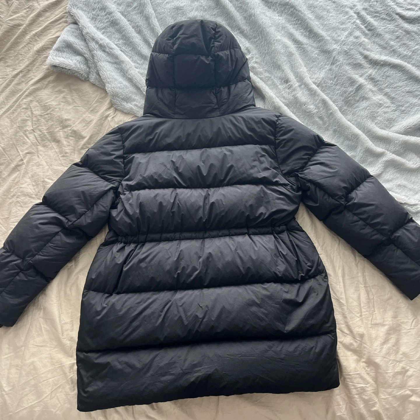 Roots Black Puffer Parka - Size L - photo 2