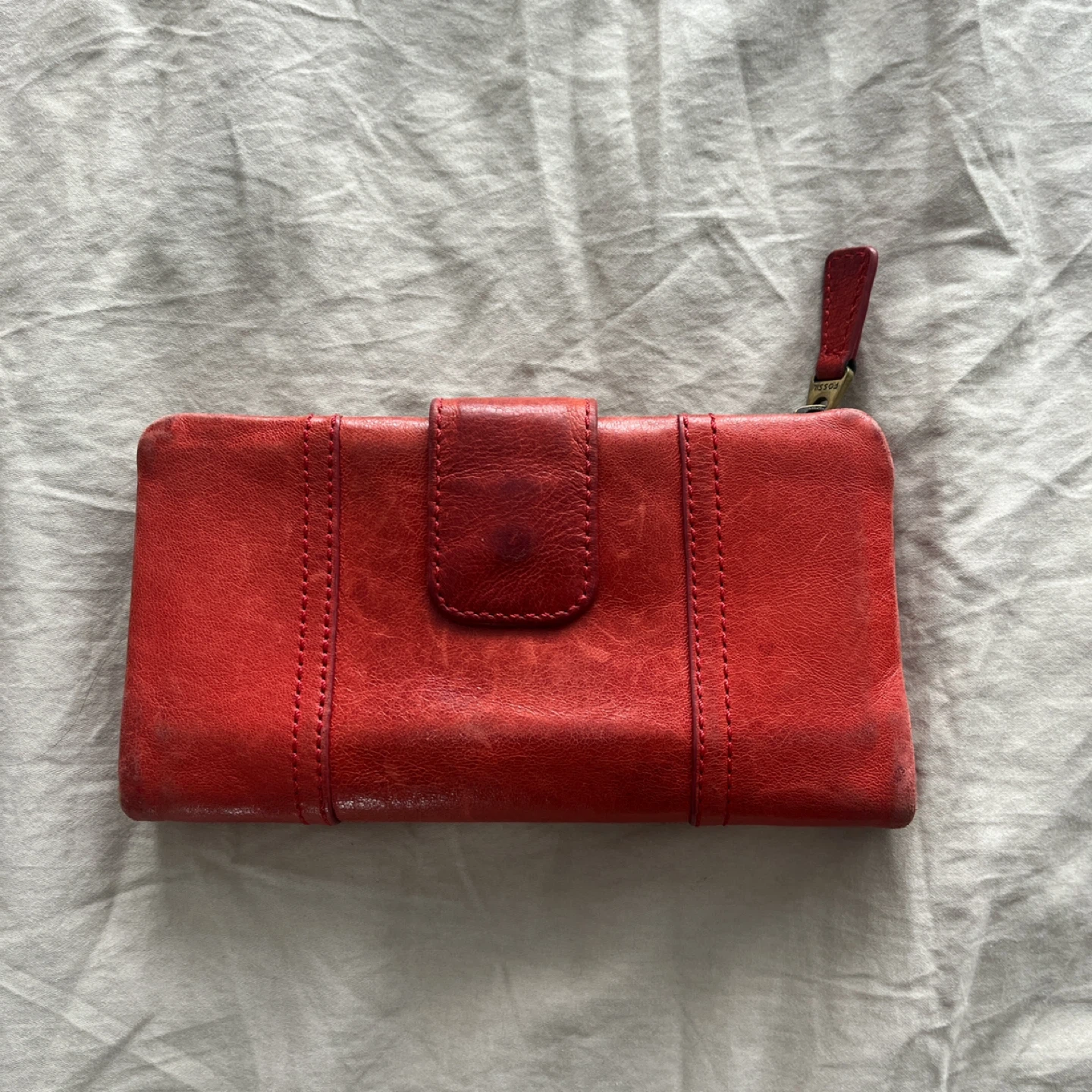 Fossil "Long Live Vintage" Red Wallet - photo 2