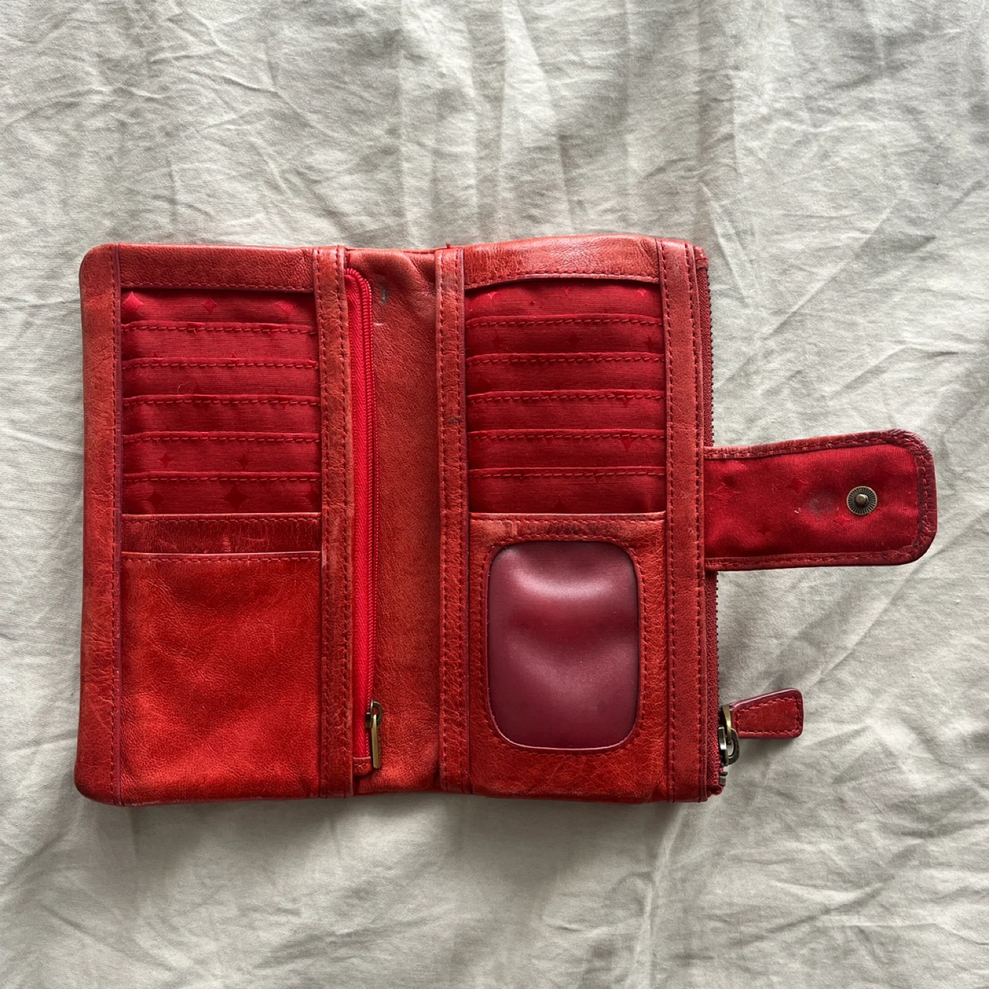 Fossil "Long Live Vintage" Red Wallet - photo 3