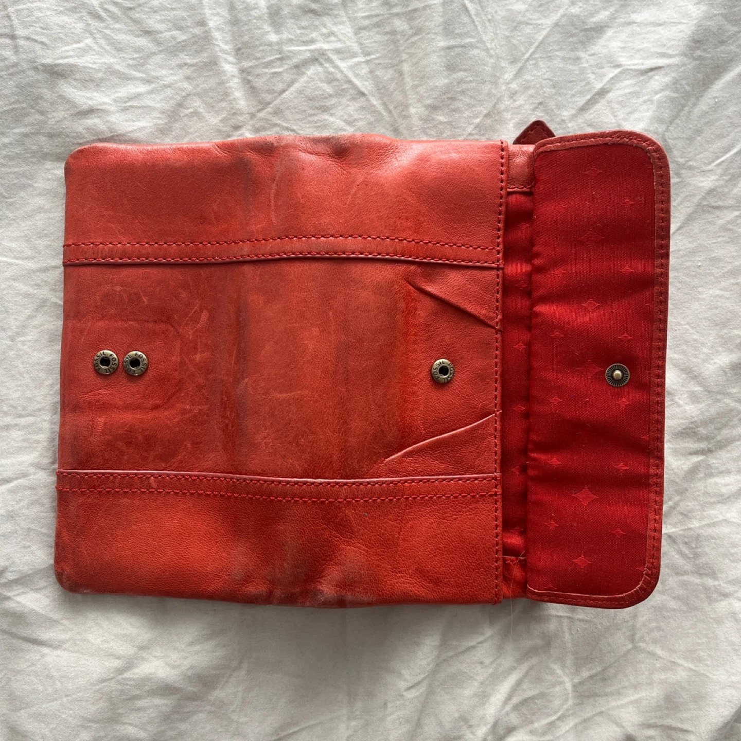 Fossil "Long Live Vintage" Red Wallet - photo 4