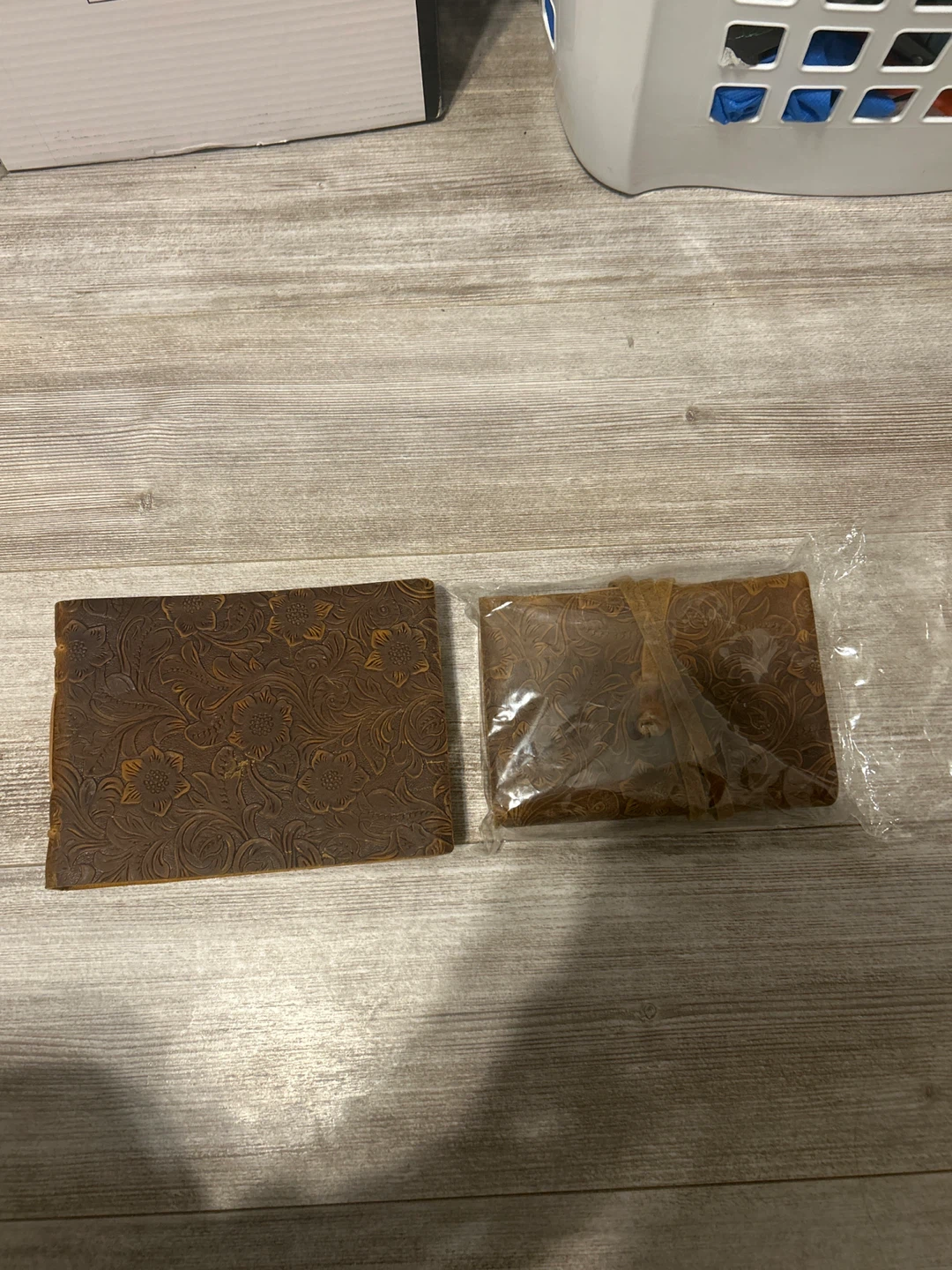 $5 each $10 for both) Brown Leather Journal Notebook - New - photo 2