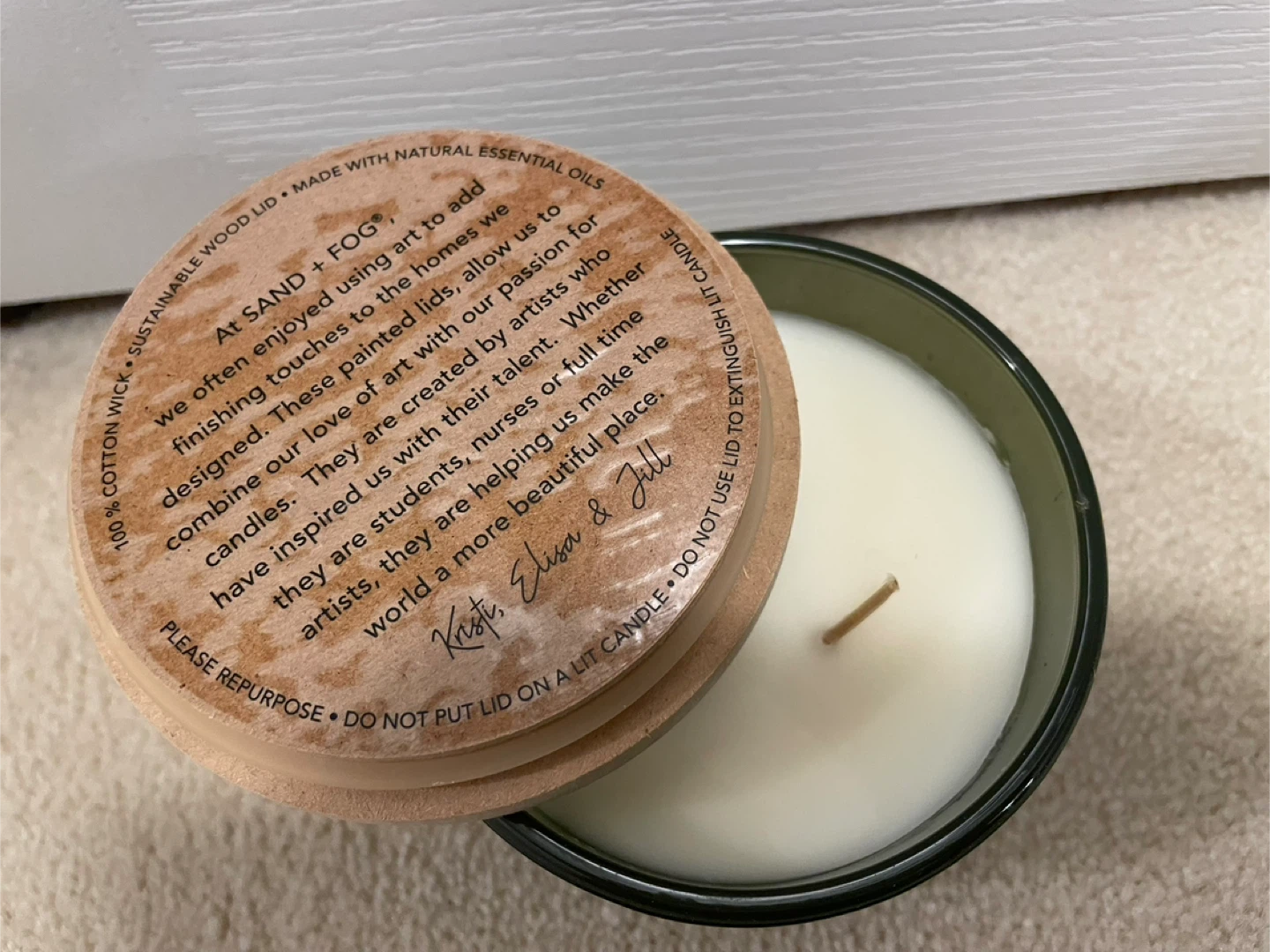 Sand + Fog Holiday Candle - photo 3
