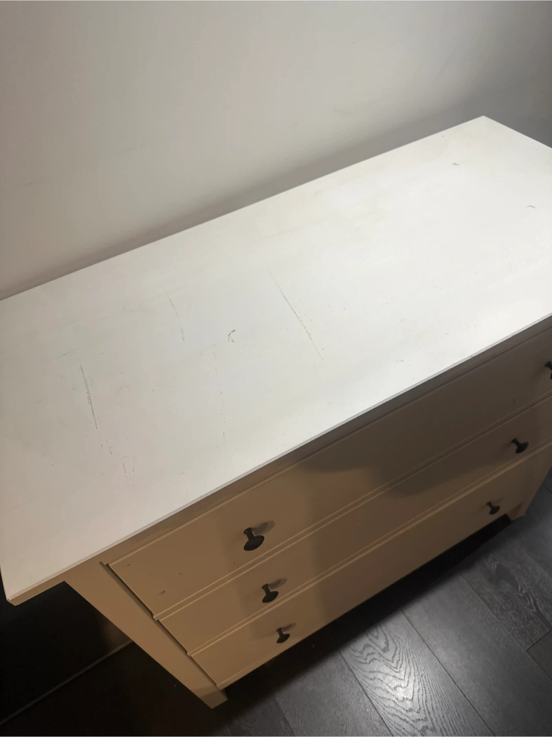 IKEA Hemnes 3-Drawer Dresser - White - photo 2