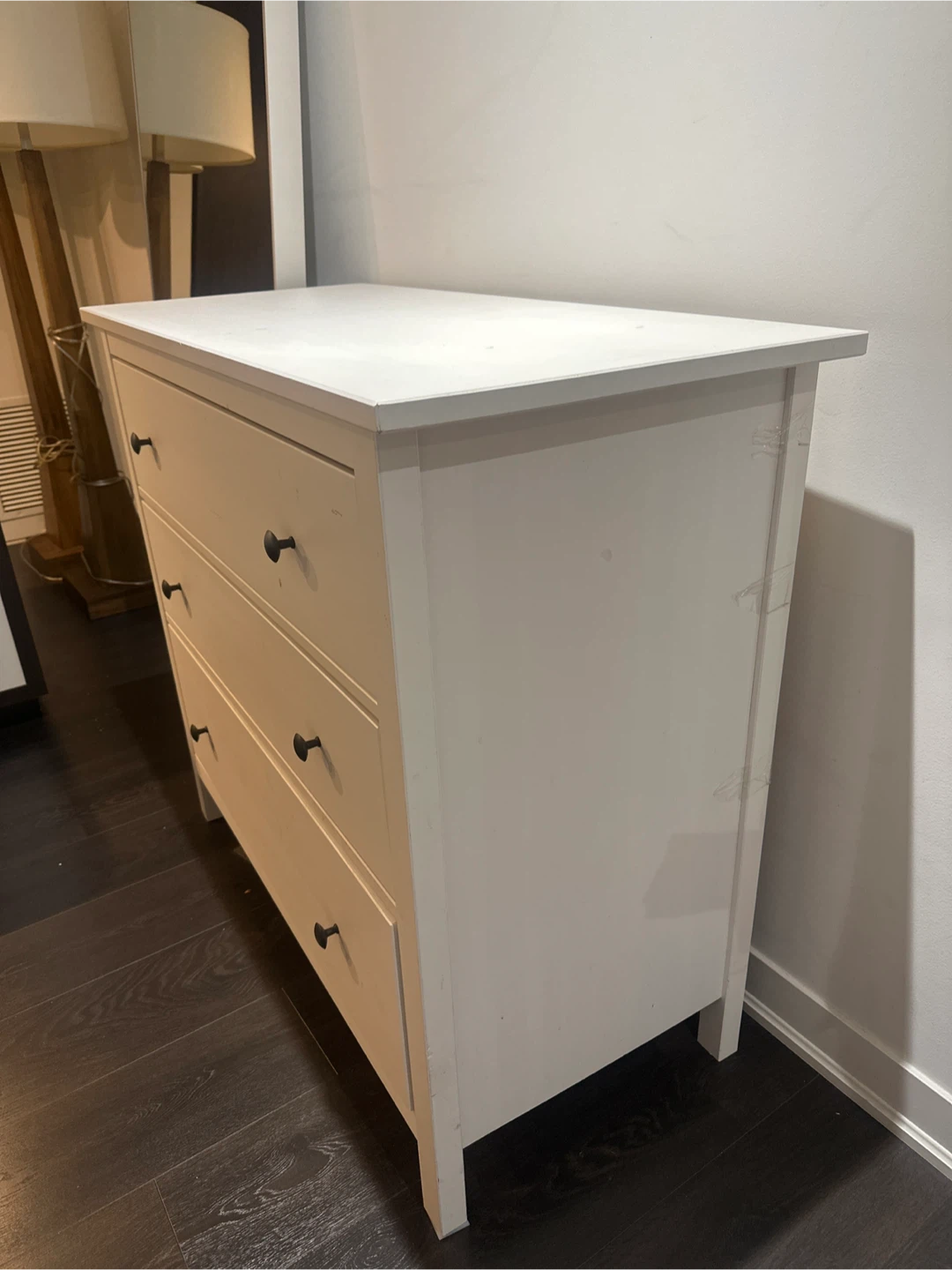 IKEA Hemnes 3-Drawer Dresser - White - photo 3