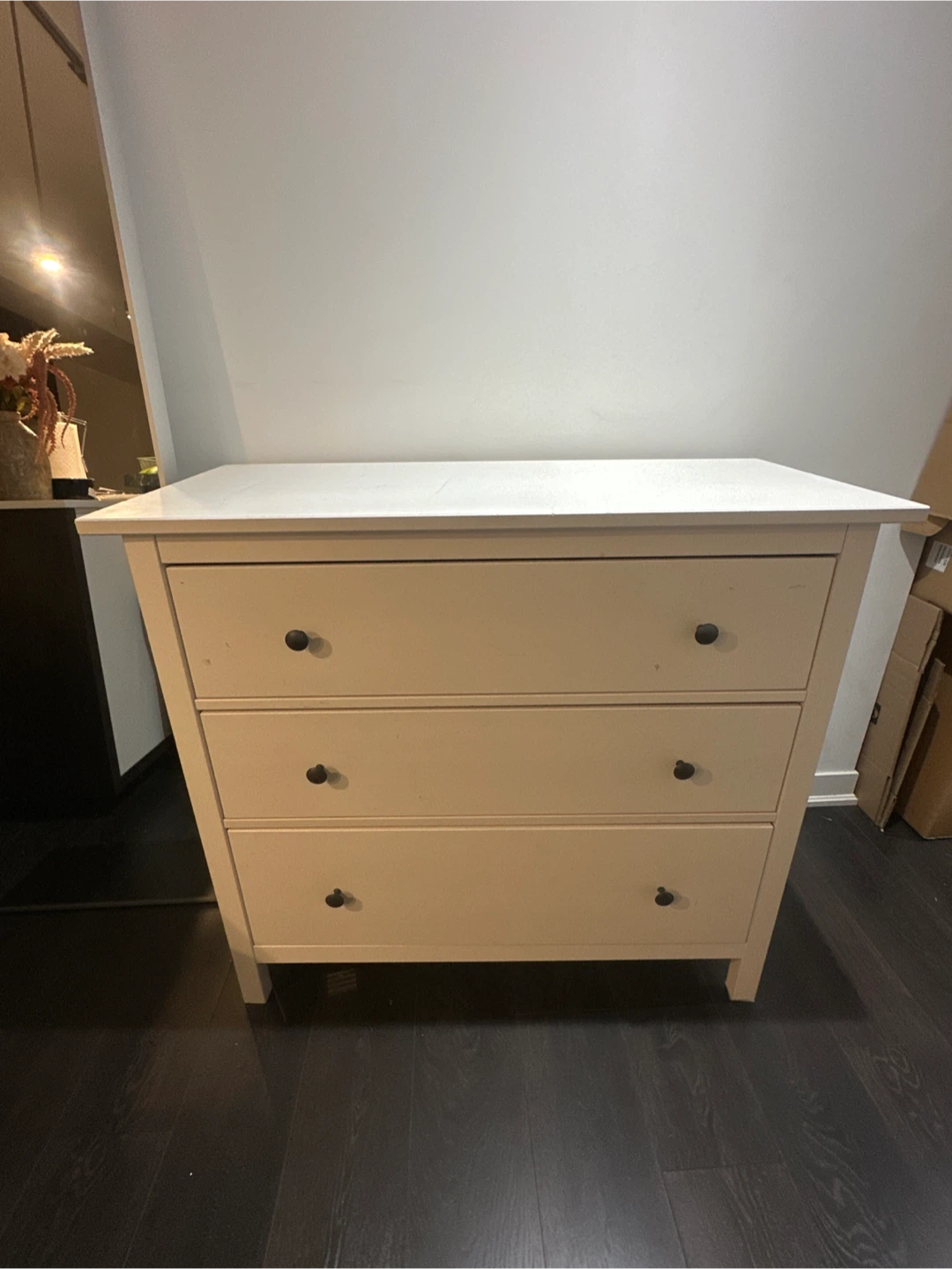 IKEA Hemnes 3-Drawer Dresser - White
