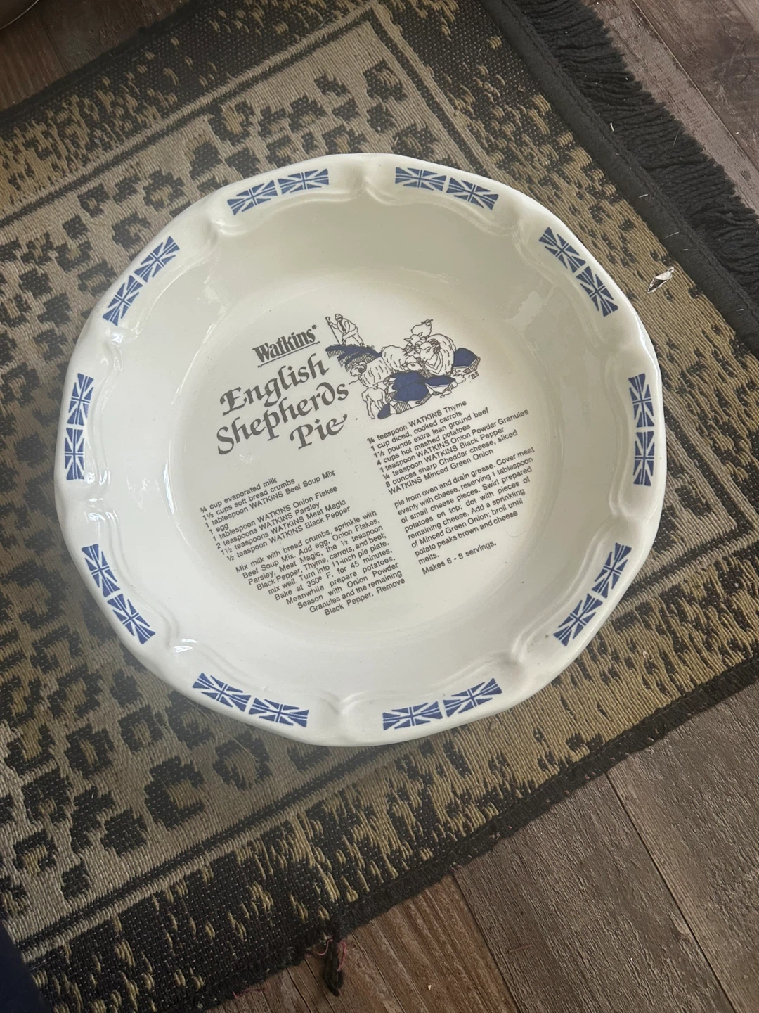 Watkins English Shepherd's Pie Dish