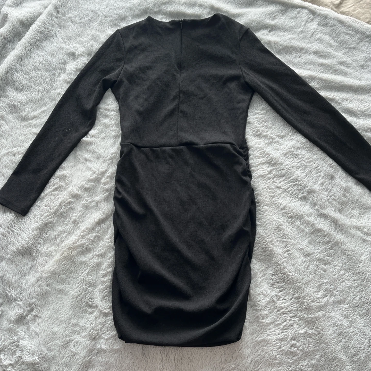 H&M Black Long Sleeve Dress - Size M - photo 3