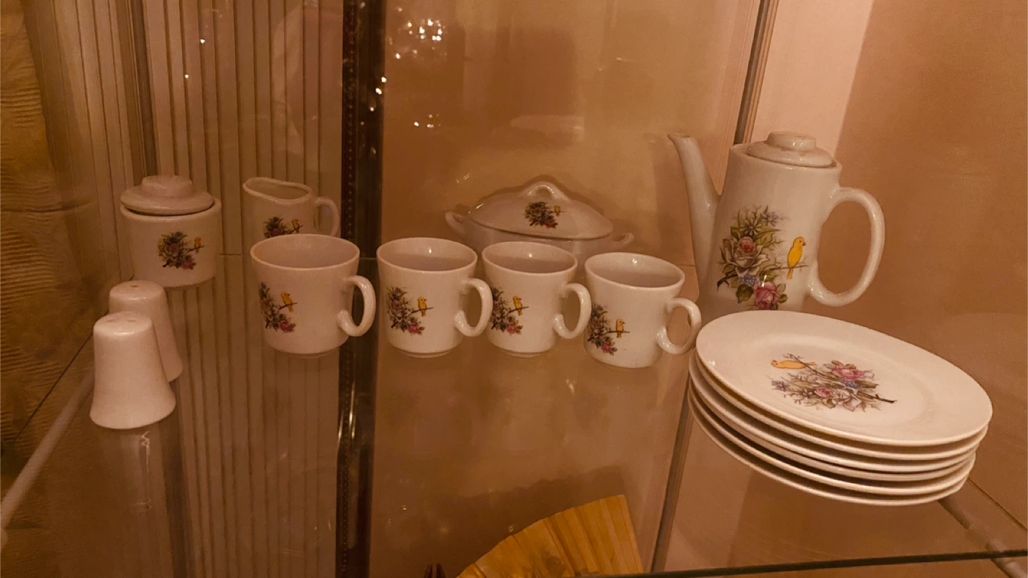 Floral Tea Set - Small size decoration