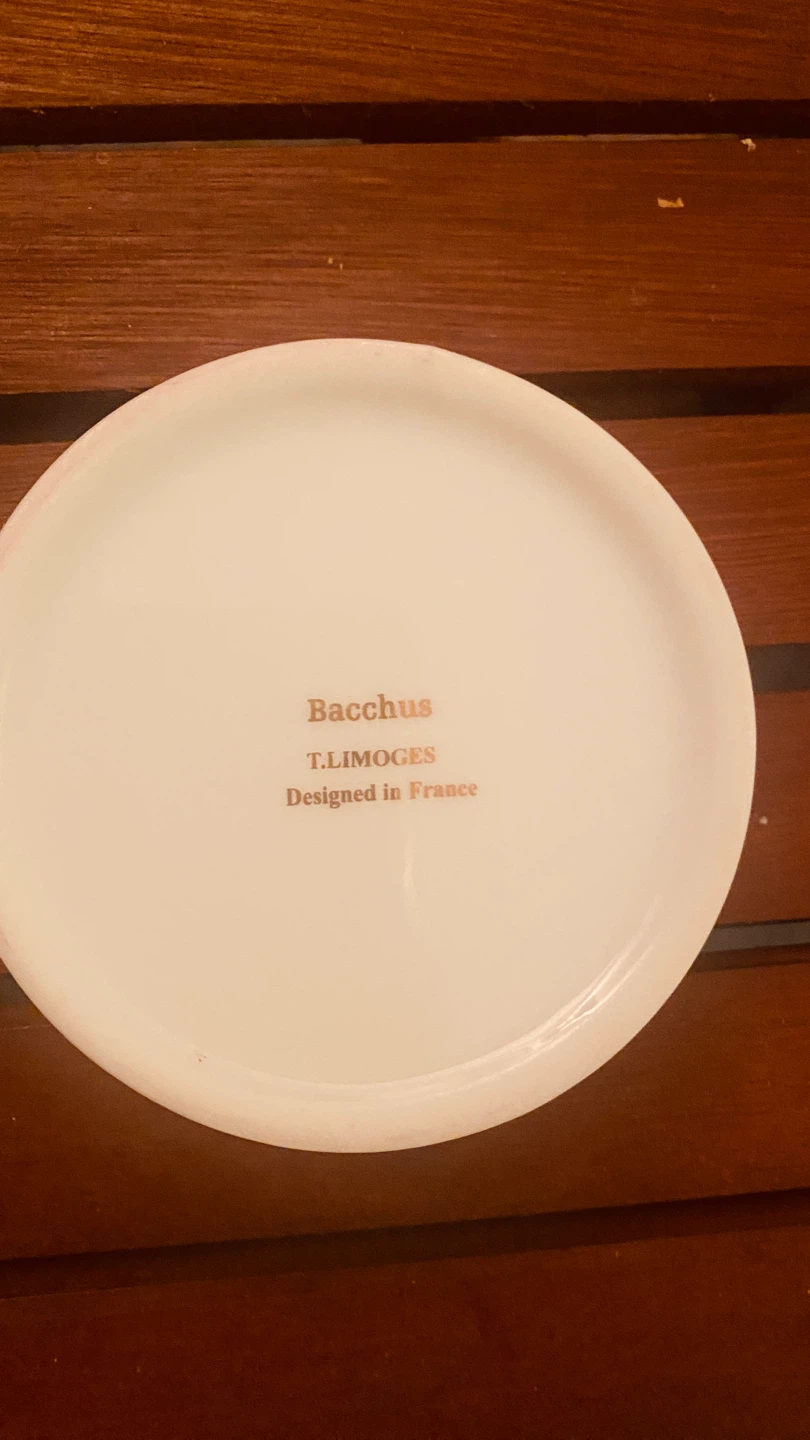 Bacchus T.Limoges Trinket Box - photo 4