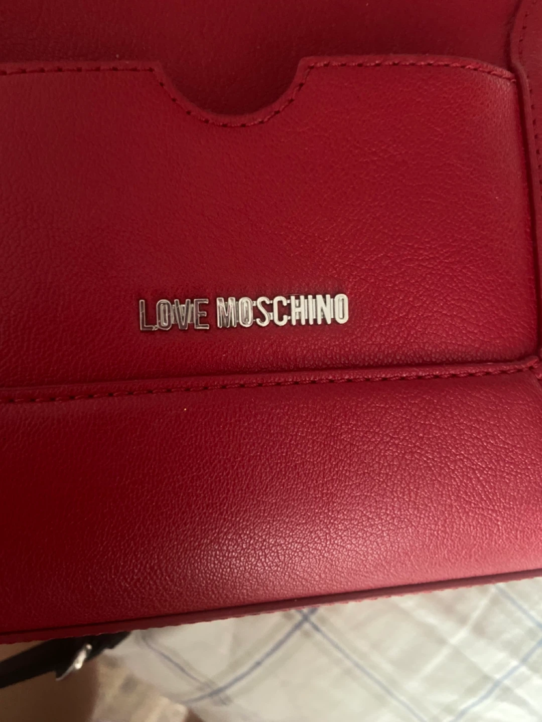 Love Moschino Red Backpack - photo 5