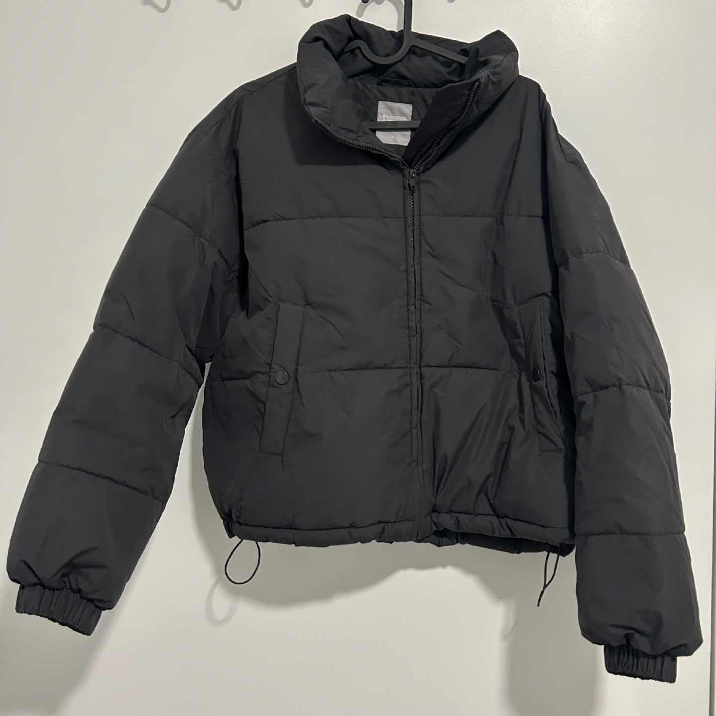 8 Seconds Black Puffer Jacket - Size M